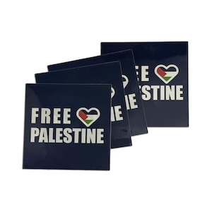 Free Palestine Stickers (50 pieces)