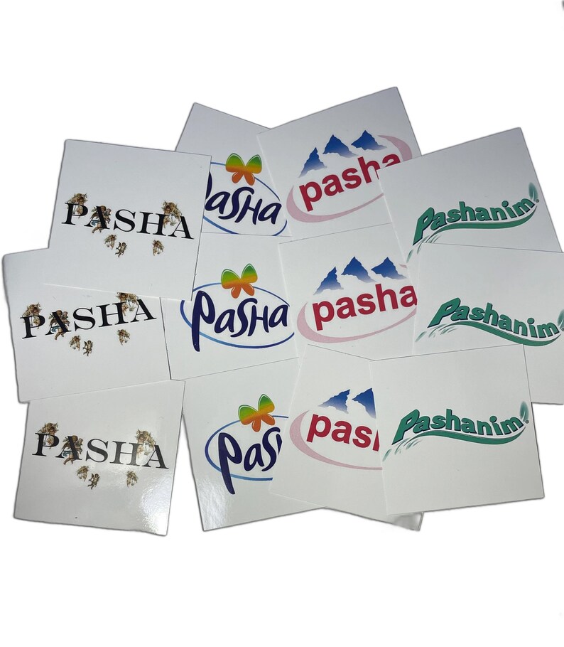 pashanim sticker mix paket