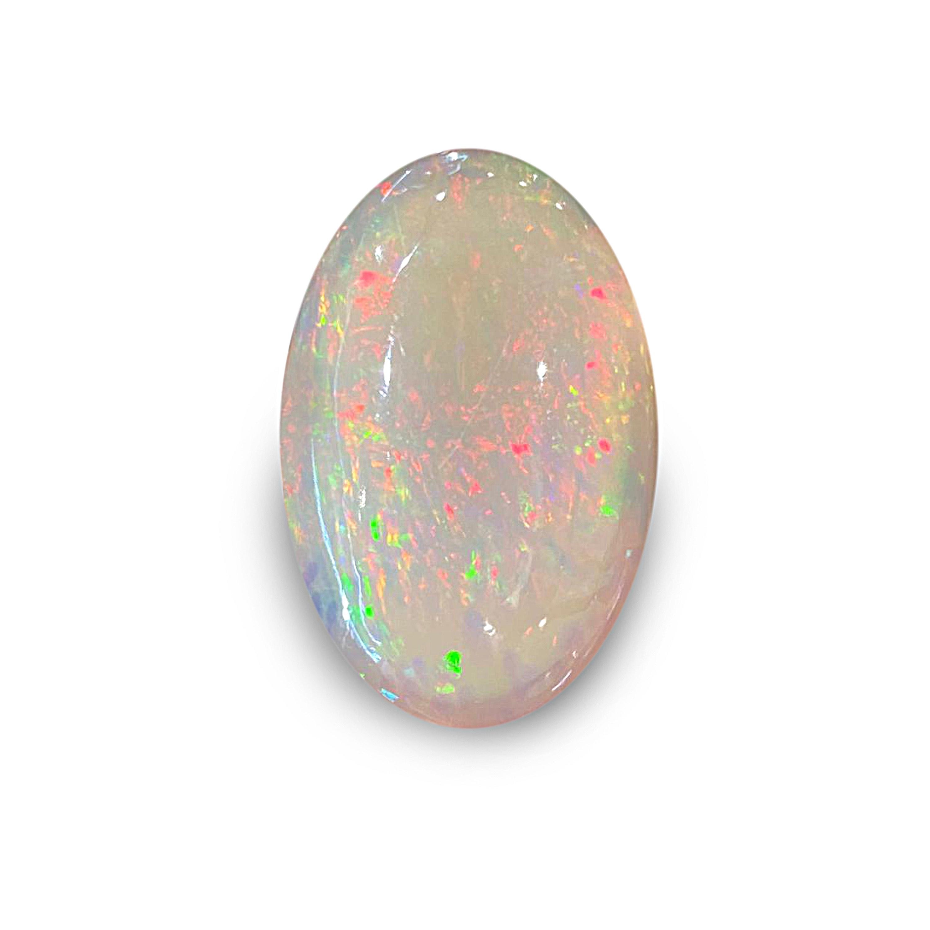 Cabochon d'opale précieuse d'Ethiopie - Atrium Gems