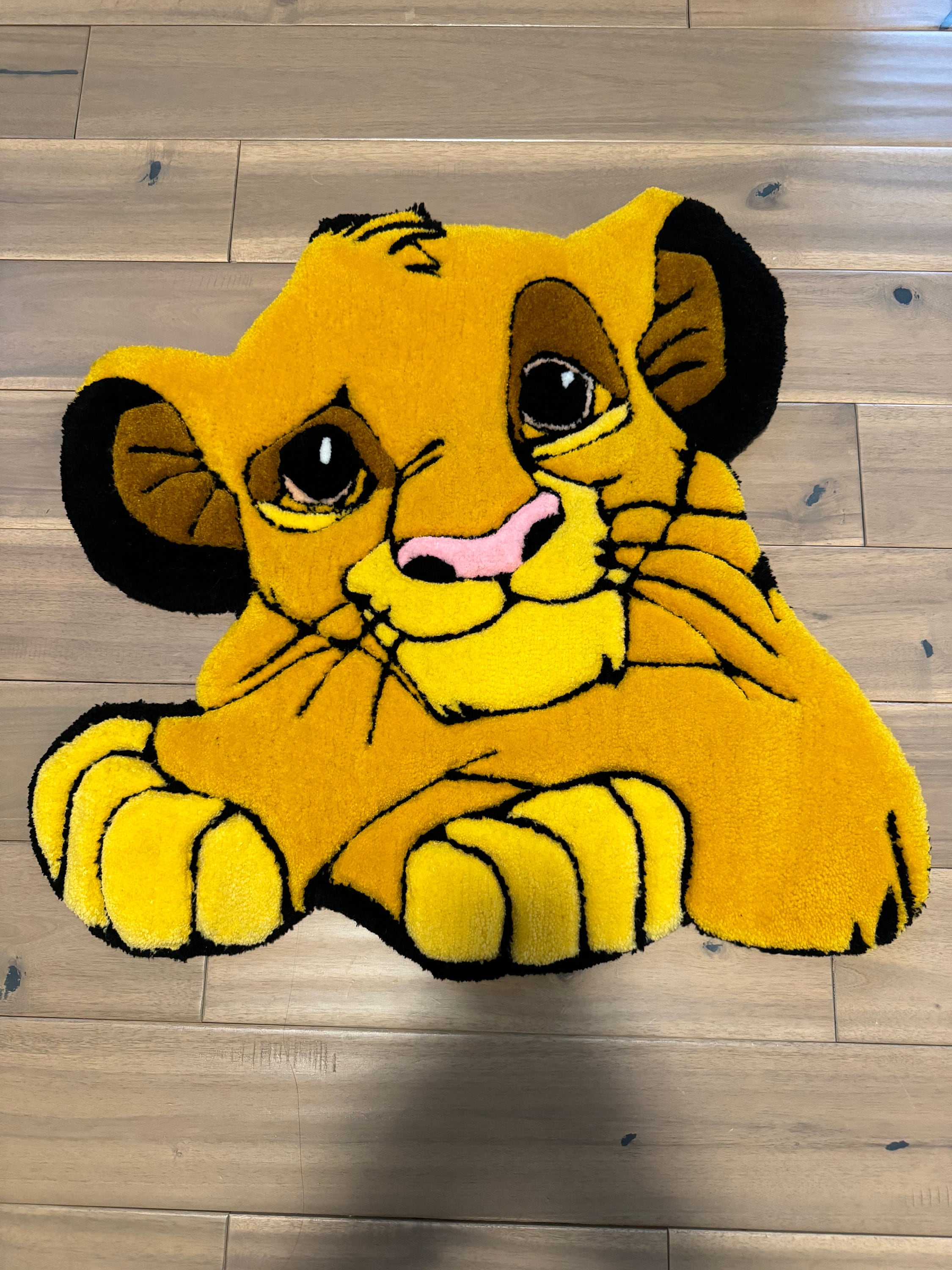 Lion King Simba Rug - Etsy
