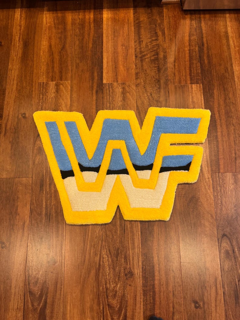 WWF Block Logo - Etsy