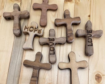 Wooden Pocket Cross