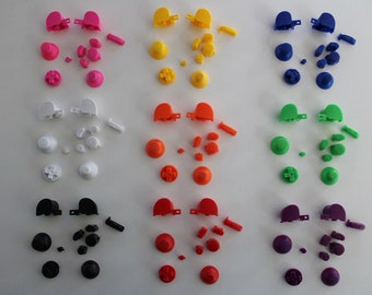 Colored Nintendo Gamecube Controller Buttons - Full Set