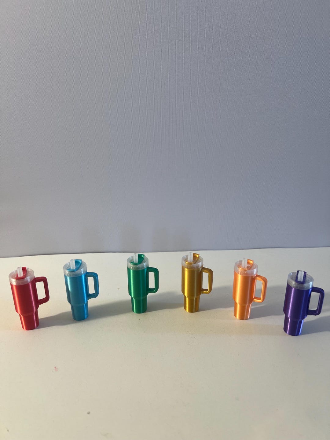 Small Desktop Keychain Mini Tumbler Keychain | Desk Organizer | Desktop Storage - Etsy
