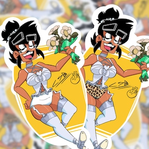 OC Serie - Wedding day Josie - Glänzender 5 "Vinyl Aufkleber