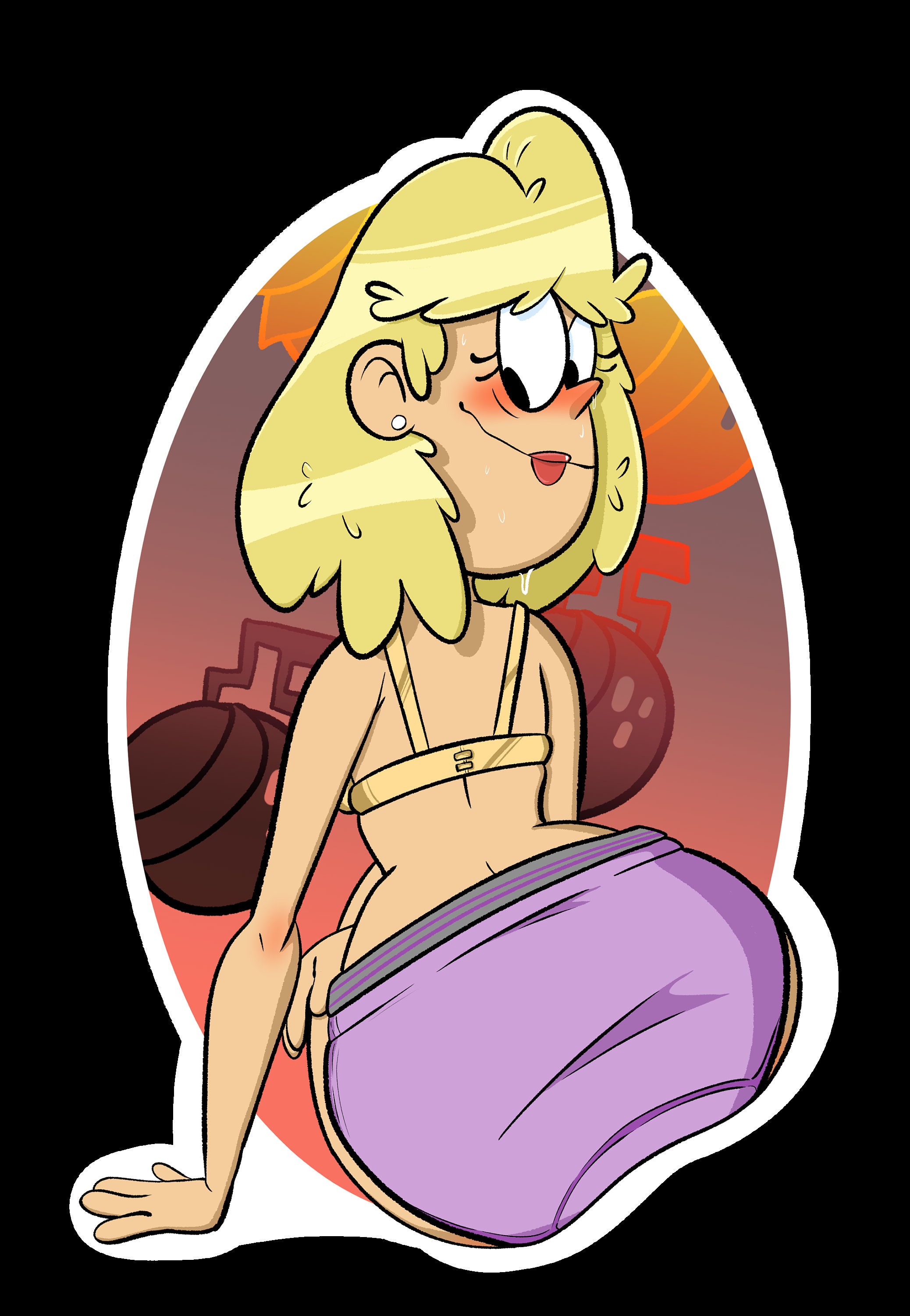 The Loud House - Rita Louds Butt - Glossy 5 Vinyl Sticker - Etsy Australia