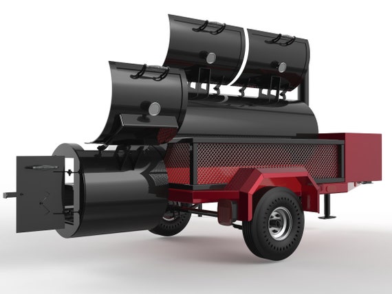 Bbq trailer plans cheap