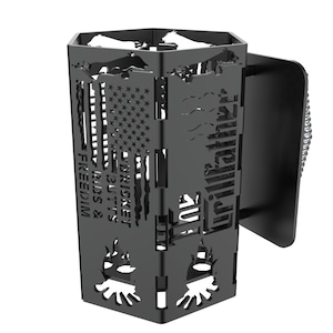 Plan komina węglowego DIY - Metalowy grill wędzarniczy - Plan rozpałki węglowej - Plan rozpałki węglowej o dużej wytrzymałości DXF do cięcia laserowego