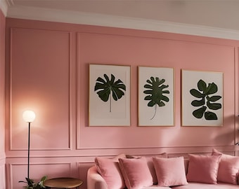 Ready-to-Assemble Wall Molding Package for the Living Room, Wall Panel Kit, Decorative Wall Molding, DIY Wall Deco,  Custom-made Wall Design