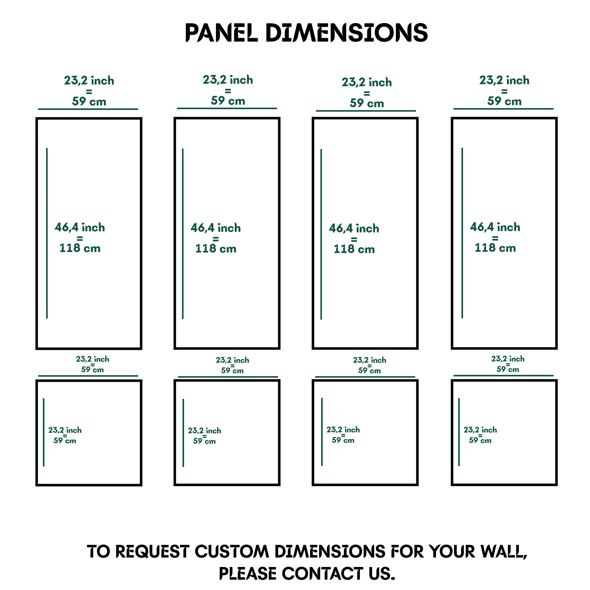 Panel Frame Size Ready-to-install Wall Molding Package, 8-frames Wall Moulding Kit, Wall ...