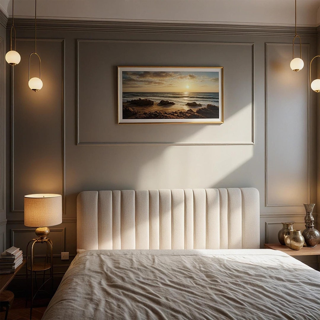 Bedroom Wall Molding Kit, Accent Wall, Custom-made Wall Moulding ...