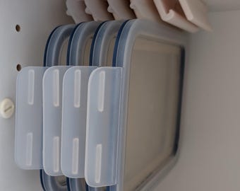 Support suspendu pour couvercles tupperware ikea 365+ ou amazon ou autres, support très pratique et ingénieux pour organiser la cuisine