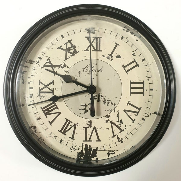Wanduhr - wall clock - vintage style