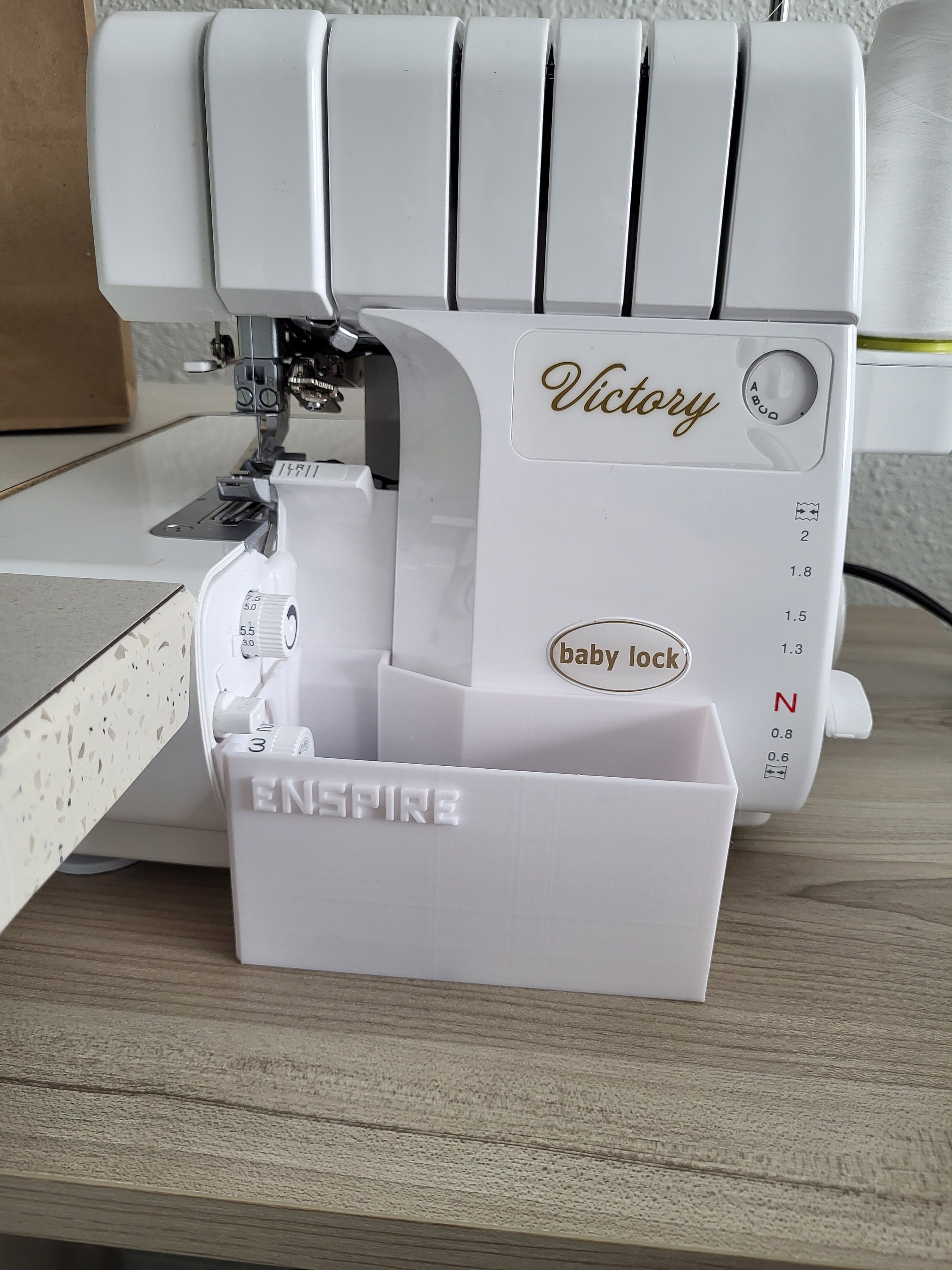 Serger Trash Can, Serger Accessory, Sewing Accessories, Sewing Room Accessories, Sewing Room