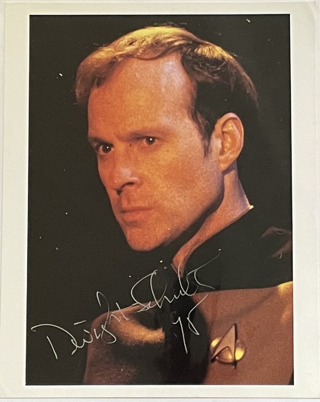 Dwight Schultz barclay 8x10 Signed Photo From Star Trek the Etsy