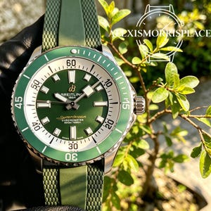 Refurbished Breitling Navitimer Automatic Diver Green Men's Watch