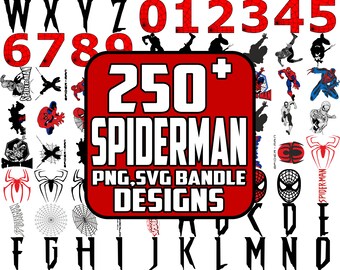 Spiderman Bundle,Spiderman png,Spiderman svg ,Spiderman file digital