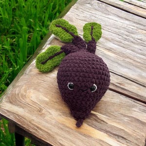 Jumbo Crocheted Beet