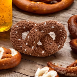 Jumbo Crocheted Pretzel
