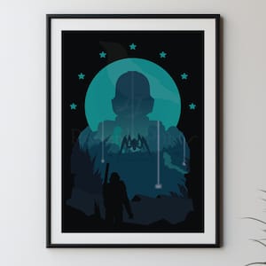 Affiche minimaliste de film/film Helldivers Fan Art A3/A4/A5