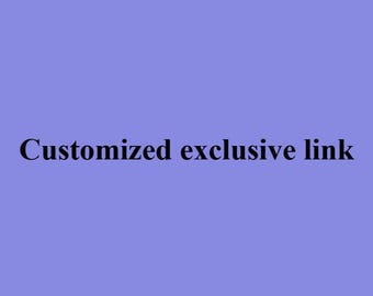 Customized exclusive link