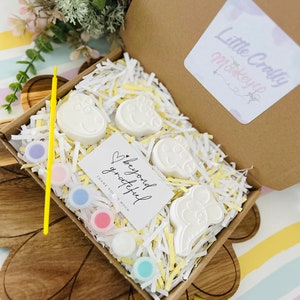 Paint your own pink pig craft box - pink piggy - party gifts - hobby - Gifts - Craft kits - kids crafts - Birthday gifts - pig - Sheep -