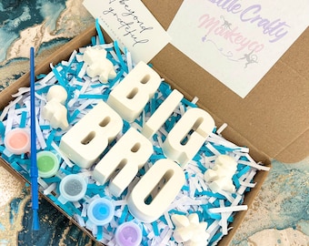 Paint your own big brother craft box - big brother - Little Brother - Dinosaurs - Children&#39;s - gifts - Activity box - Announcement -