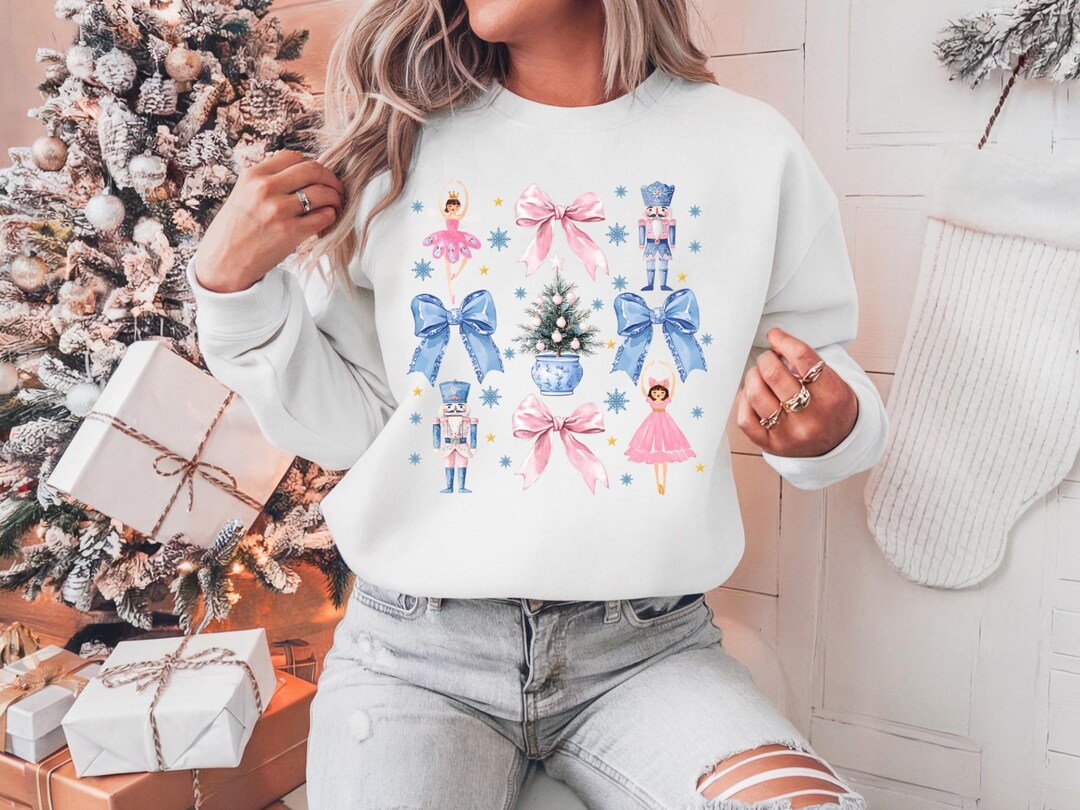 Candy Cane Nutcracker Sweater
