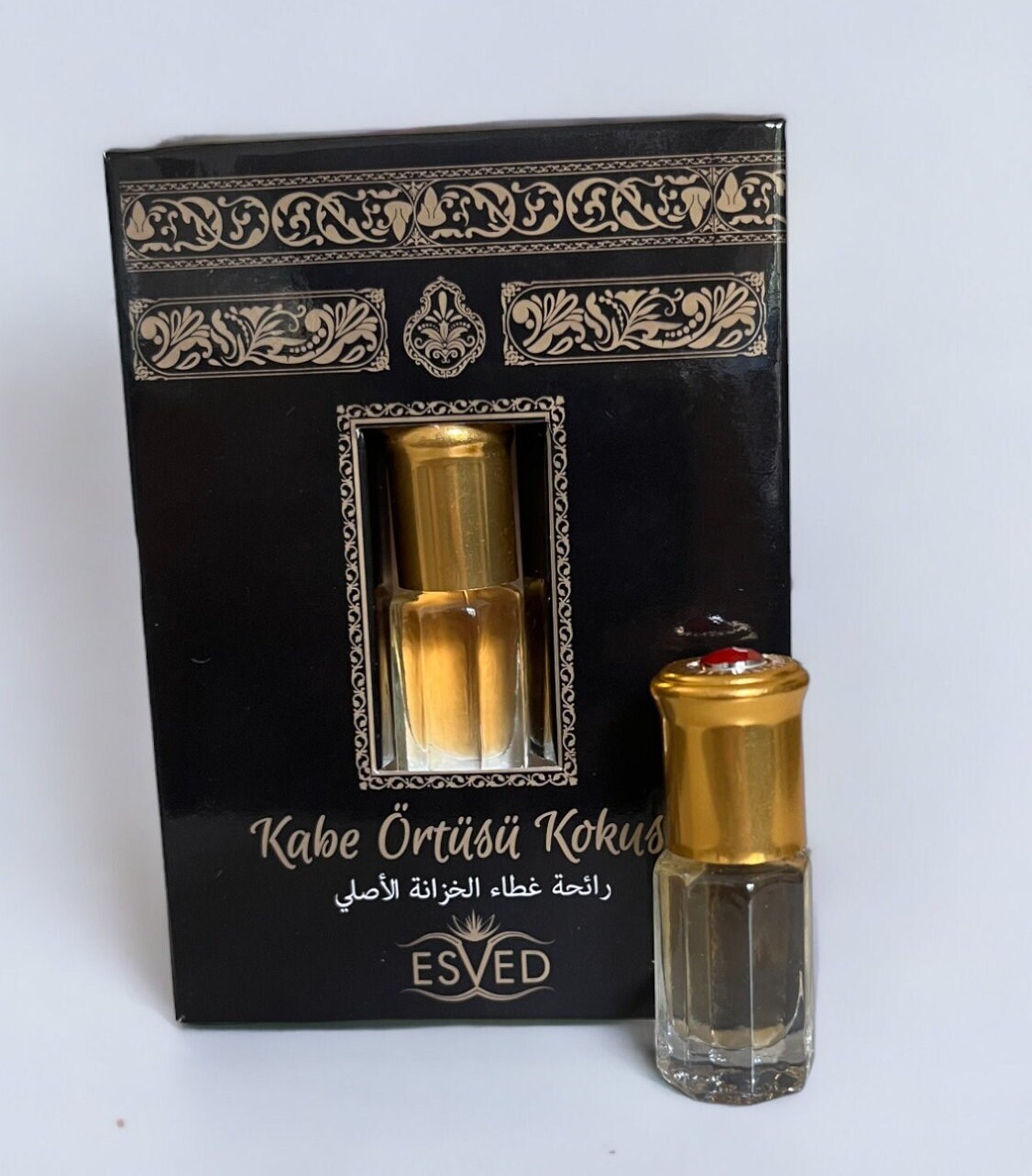Kaaba Cover Kiswah Attar 3ml Alcohol Free OUD Makkah Smell, Islamic Gift, Eid Gift, Muslim