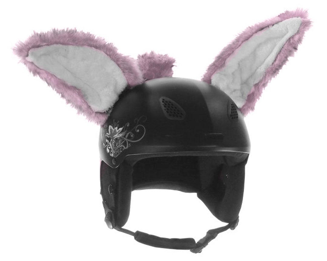Ski Helmet Cover Rabbit on Helmet Helmet Ears Helmet Cover Etsy