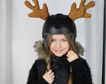Helmet Horns, Horns on helmet, Ears on helmet, Ski Helmet Cover, Helmet Cover Unicorn on helmet Helmet Cover Decorations, Snow Fun,
