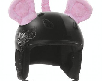 Ski Helmet Cover, Mouse on Helmet, Helmet Ears, Helmet Cover