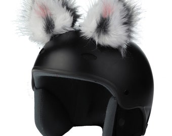 Helmet Ears ,Mr. Husky Ears , Ears , Husky Ears For Helmet , Helmet Cover , Ears For Girl . Gift For Girl