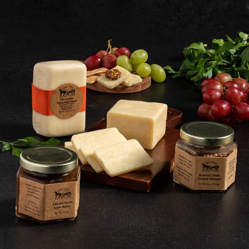 Meat Cheese and Cracker Gift Box. Perfect for Corporate Gifts