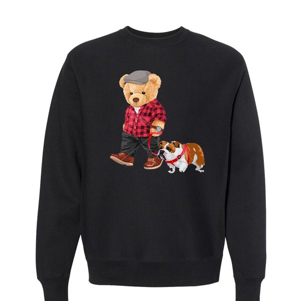 american bear sweatshirt teddy bear sweatshirt unisex t-shirt polo bear polo sweatshirt polo shirt