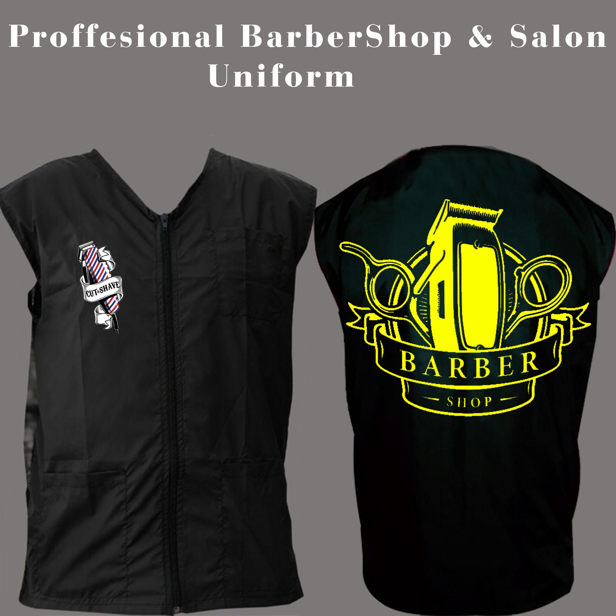 Classic Barber Tools Vest 