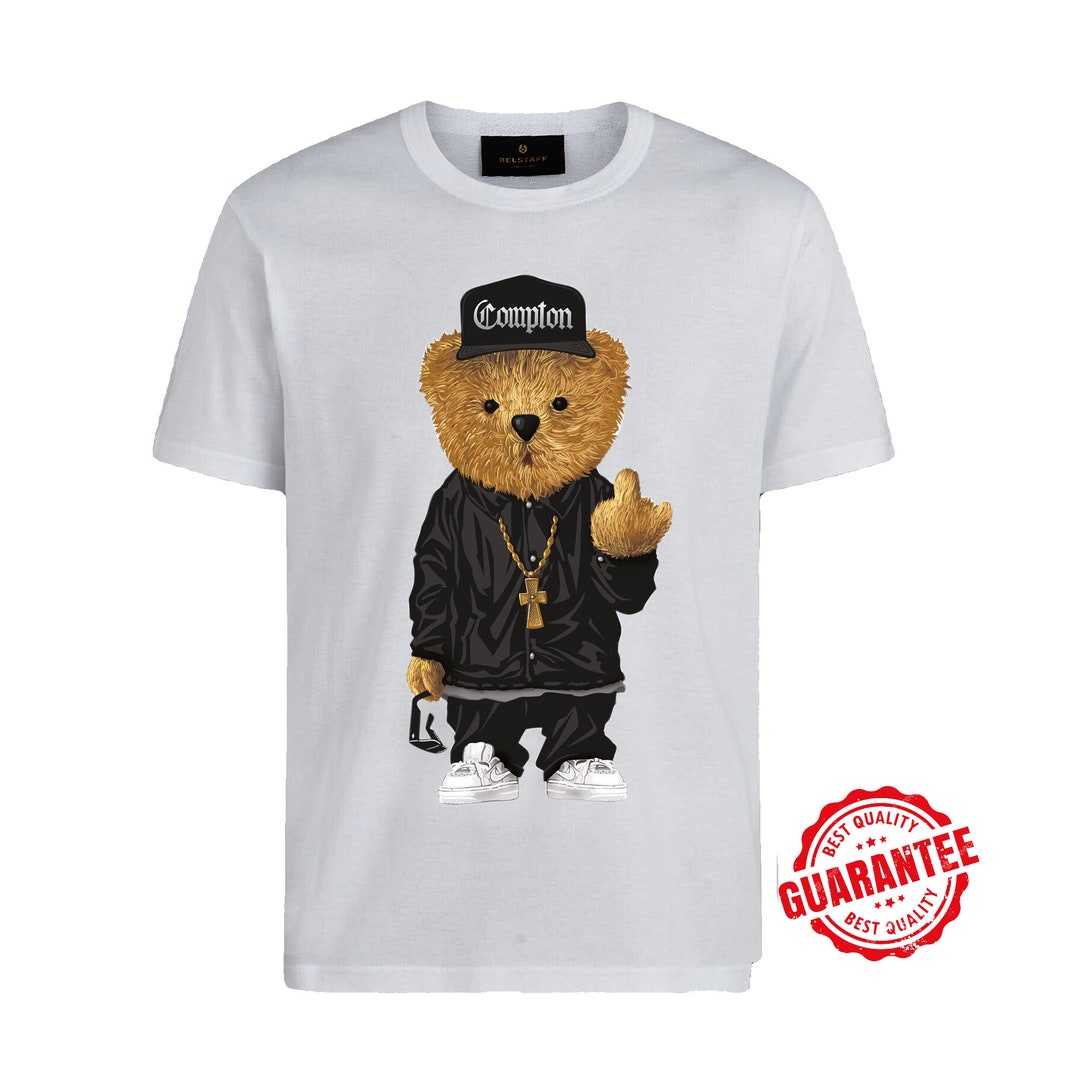 American Bear T-shirt Teddy Bear T-shirt Unisex T-shirt Polo Bear Shirt ...