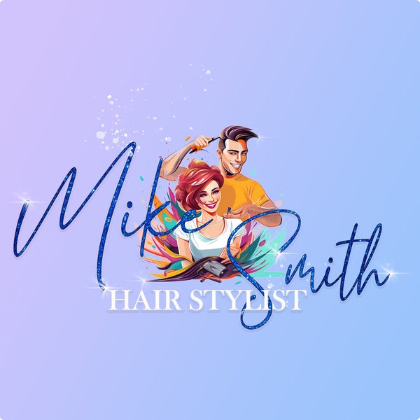 Creative Beauty Logo Maker for a Colorful and Original Hair Stylist,Custom Salon Logo Design with a Beautiful and Unique Touch