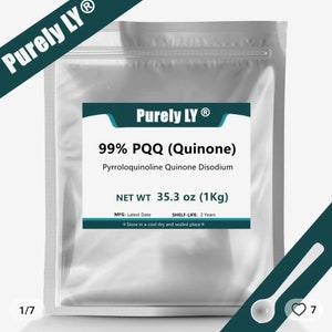 Pure Pyrroloquinoline quinone, PQQ, 99% purity powder, 100g