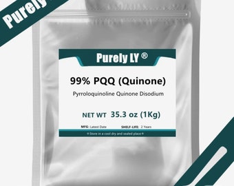 Pure Pyrroloquinoline quinone, PQQ, 99% purity powder, 50g