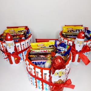 Scatola di Natale Kinder personalizzata: un'idea deliziosa e originale per deliziare i bambini a tavola o sotto l'albero di Natale, Kinder