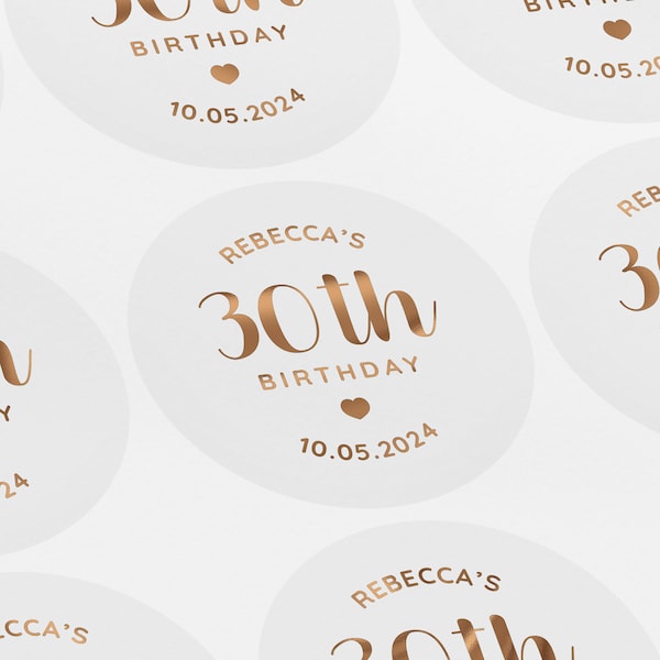 60th Birthday Envelope Stickers Etsy