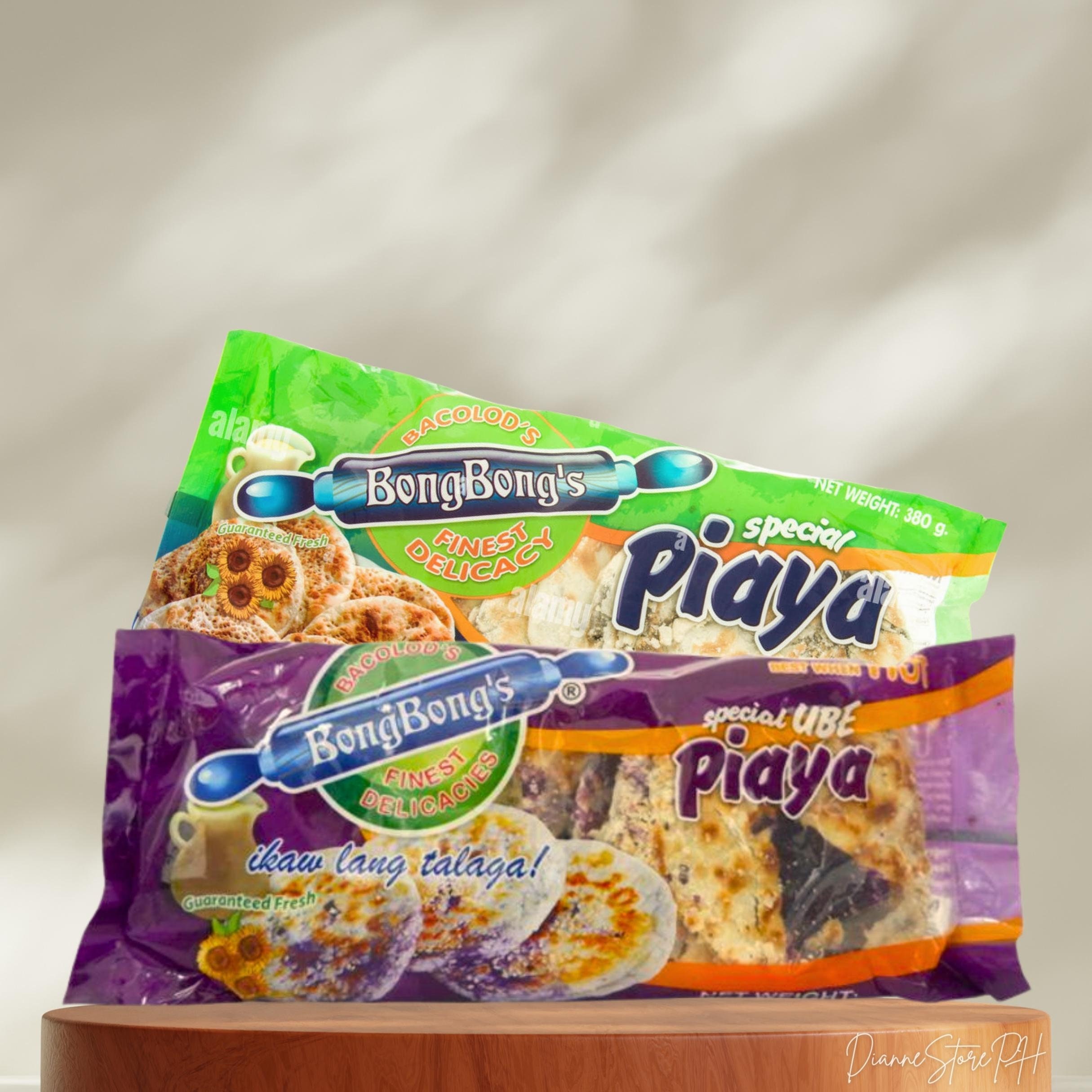 Piaya Ube und spezielle philippinische Lebensmittel Piaya Fillino Snacks Philippinen Essen