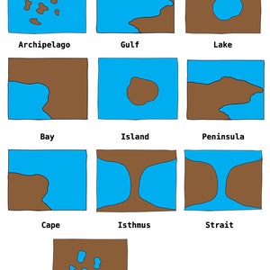 モンテッソーリ地形図と拡張ワークシート