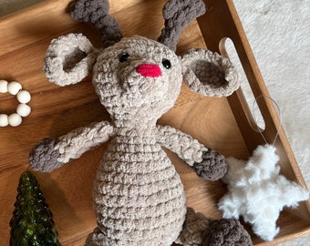 Reindeer Plushie - Rudolph