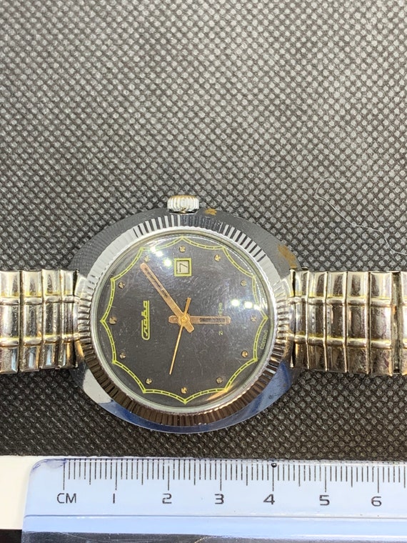 USSR Men's Wristwatch Slava 21 Jewel. Beautiful V… - image 9