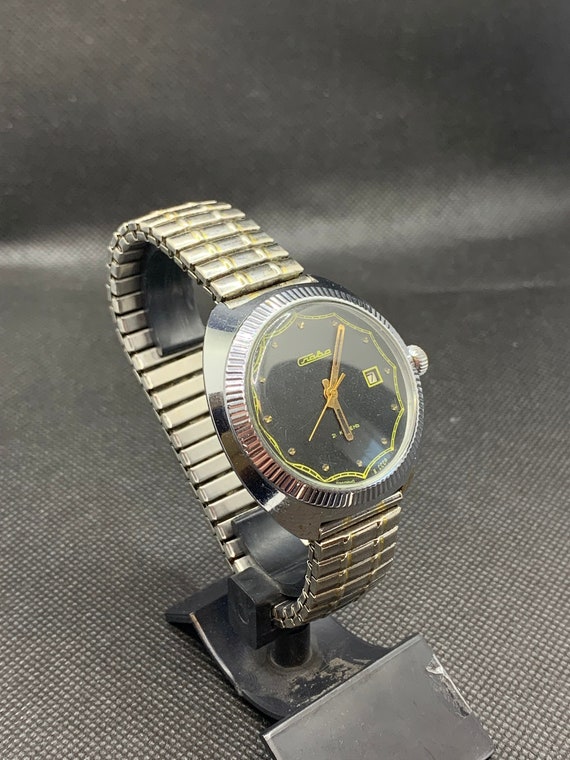 USSR Men's Wristwatch Slava 21 Jewel. Beautiful V… - image 1