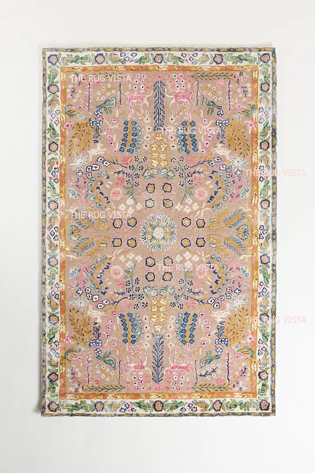 Handtufted Avery Rug Wool Viscose Hand Tuft Tufted Woolen Large Area