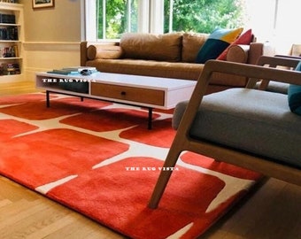 Modern Style Handmade Hand Knotted Hand Tufted Large Area Rug 100% New ...