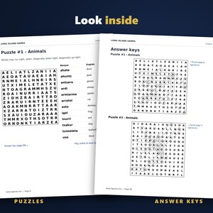 Basque Word Search for Language Learners, Volume 1 | 60 Printable Puzzles with English Meanings | Hyperlinked PDF image 3